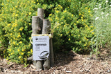 Certified Wildlife Friendly Garden Sign –  Brushed Aluminum - English